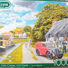 1000 piece jigsaw Parcel for Canal cottage