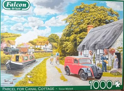 1000 piece jigsaw Parcel for Canal cottage