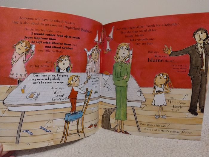 Lauren Child Clarice Bean Story Books