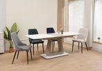 Extendable Dining table with six chairs on sale !