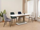 Extendable Dining table with six chairs on sale !