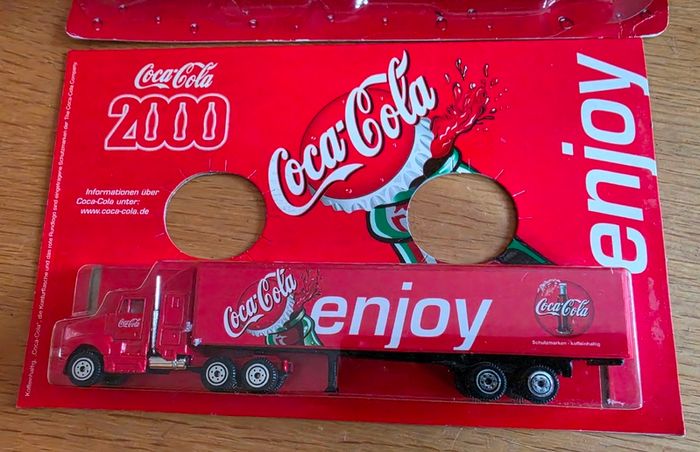 Collector Coca Cola Model truck