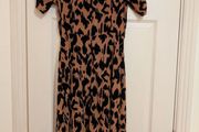 Leopard print dress size 36
