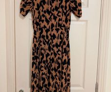 Leopard print dress size 36