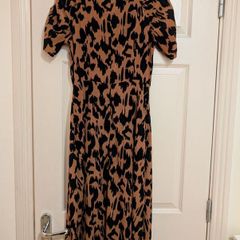 Leopard print dress size 36