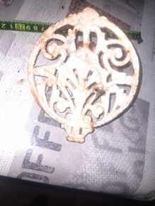 Antique Cast Iron Trivet Postage Available or Collection