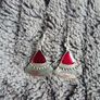 Triangle Earrings Image 2