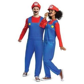 Mario Bros Costume M 165 - 175 cm Halloween