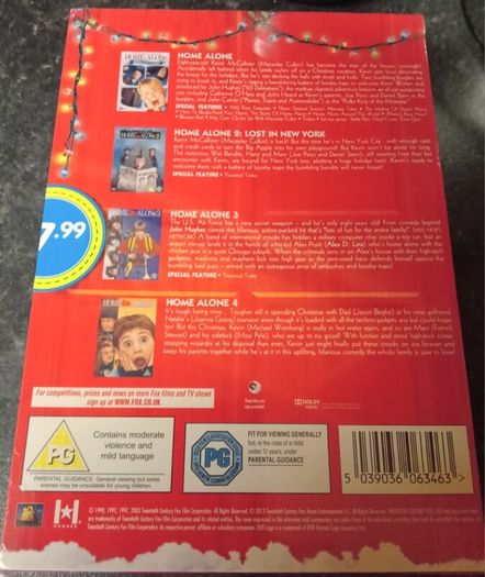 Home Alone Collecton ( Free Post In R.O.I )