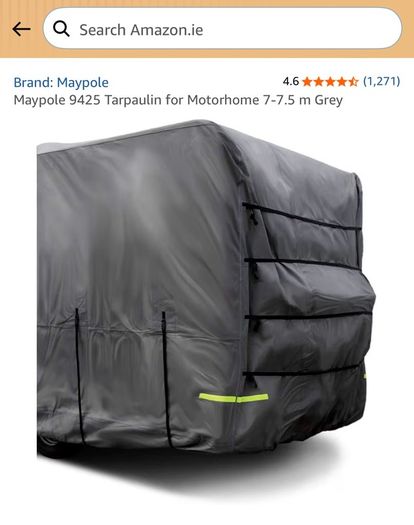 Motorhome Campervan Cover