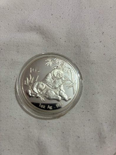 Chinese silver coin 1oz