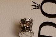 New genuine pandora 14k and silver charm
