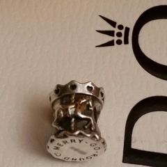 New genuine pandora 14k and silver charm