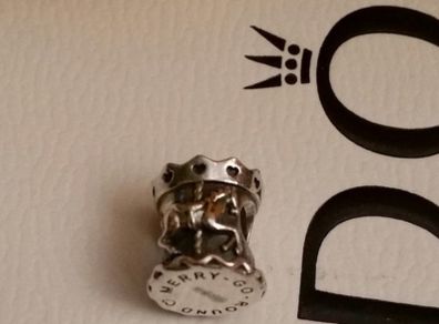 New genuine pandora 14k and silver charm
