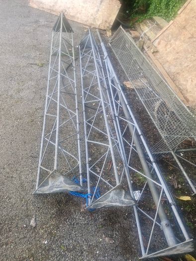 Free standing Galvanized tower