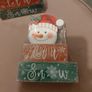 Brand new wooden christmas decorations x 2 Image 2