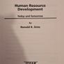 Human Resource Development. Today And Tomorrow. By Ronald R. Sims. Hardback In Very Good Condition. Image 5