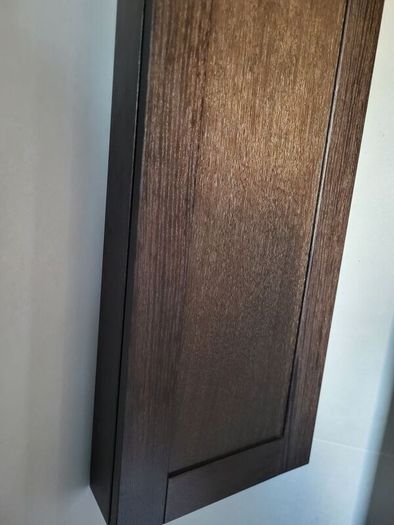 Wall hung corner bathroom unit