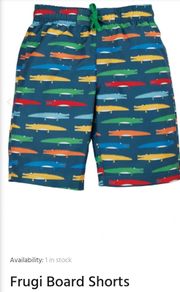 frugi board swimming shorts 8-9 y