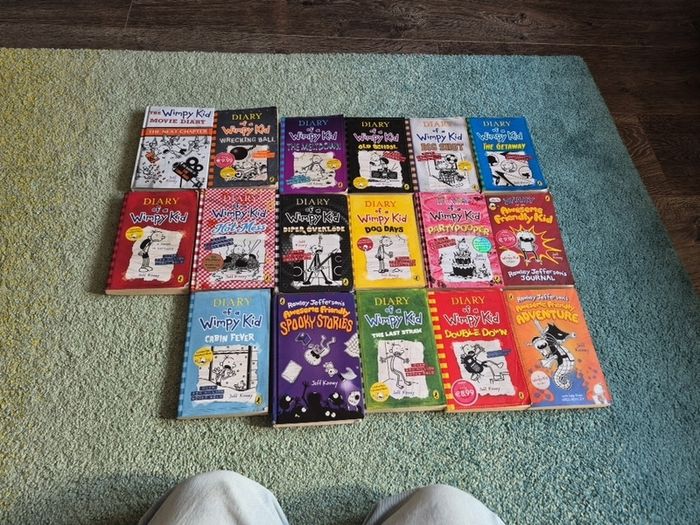 diary of a whimpy kid books