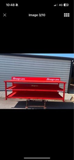 Steel work benches