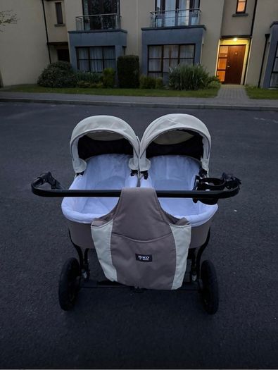 Riko Basic Saxo Double Stroller