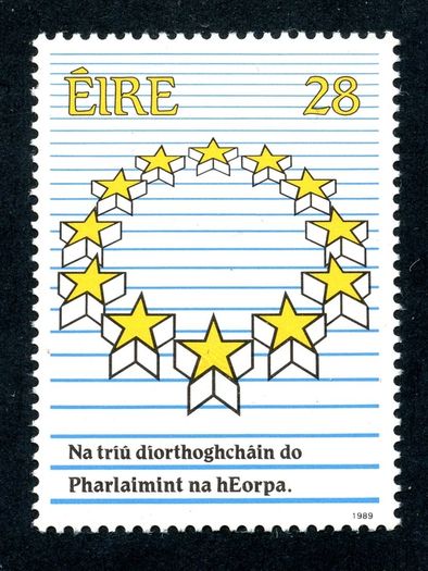 Ireland 1989 Scott #747 - European Parliamentary Elections - Mint Never Hinged