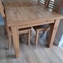 Solid Oak Extendable Dining Table Image 3