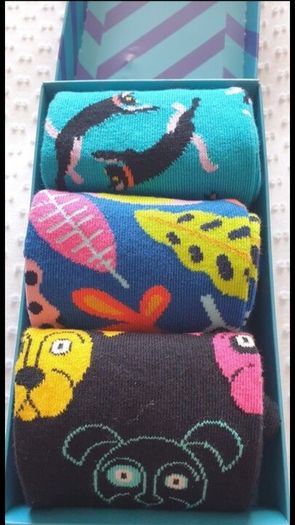 Happy Socks (Mens) 3 pack gift set