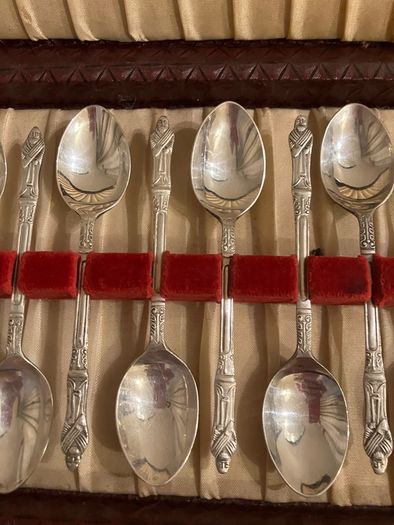 Silver Apostle Spoons EPNS