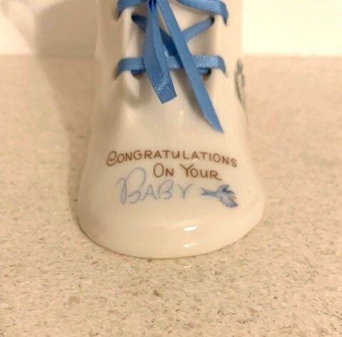 Vintage Donegal Parian China Baby Shoe