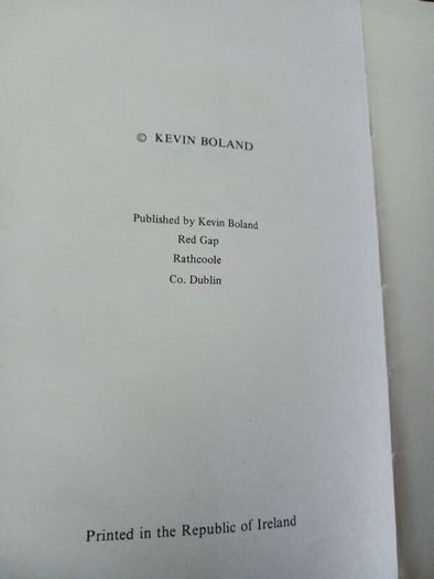 Kevin Boland / Up Dev! /1977