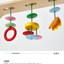 IKEA LEKA baby gym, birch plywood/multicolour, 43 cm height, 59 cm width, activity toys for babies Image 3