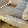 Grey corner sofa couch furniture set Image 6
