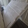 Free Double King Padded Fabric Headboard Modern and Clean (Must Collect) Image 2
