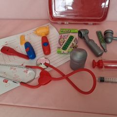 Toy Doctor's Bag with working Stethascope