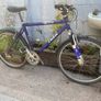Trek zx7000 24 speed 26 inch wheels 19.5 inch frame front suspension steam with adjusted mudguards Image 2