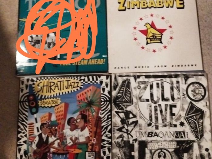 World music vinyl lot