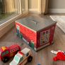 Melissa & Doug Wooden Lock & Roll Rescue Garage Set Image 5