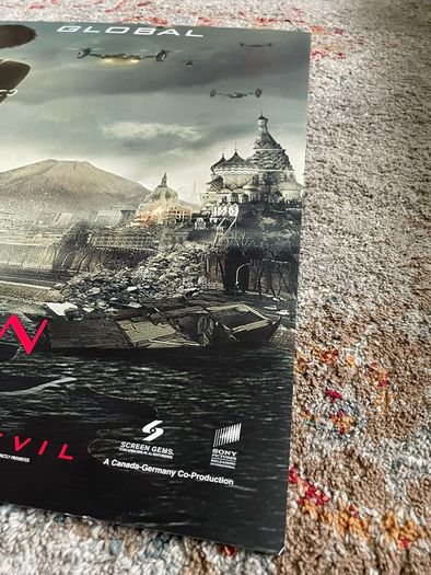Resident Evil Retribution - Quad Cinema Poster