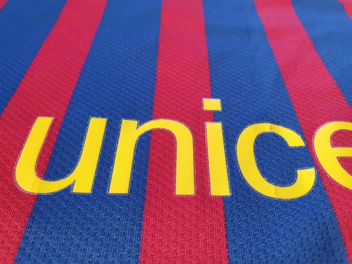 Barcelona Football Club Home Jersey 2011 to 2012 Large Adult Nike
