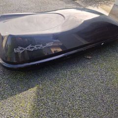 Exodus roof box - black