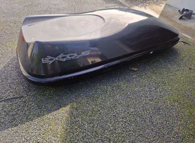 Exodus roof box - black