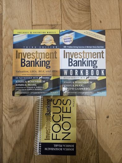Investment Banking Books Bundle by Rosenbaum & Pearl