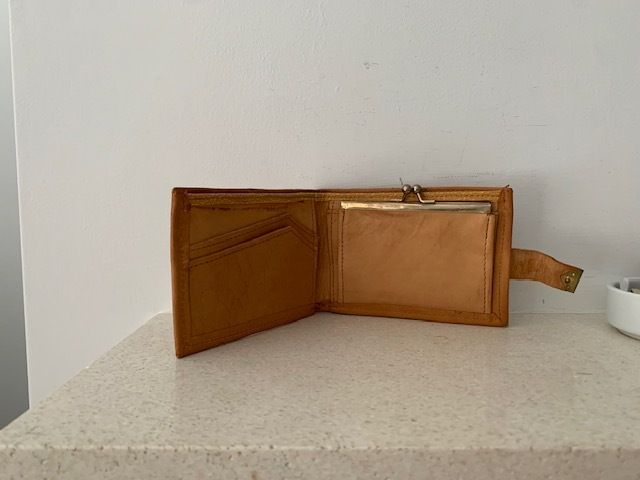 Vintage Leather Mexican Purse