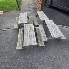 kids picnic benches