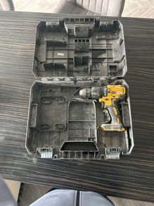 Broken dewalt drill with box