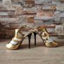 Gold River Island Heels, size 6 Image 2