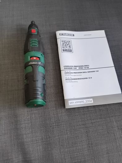 Cordless precision drill