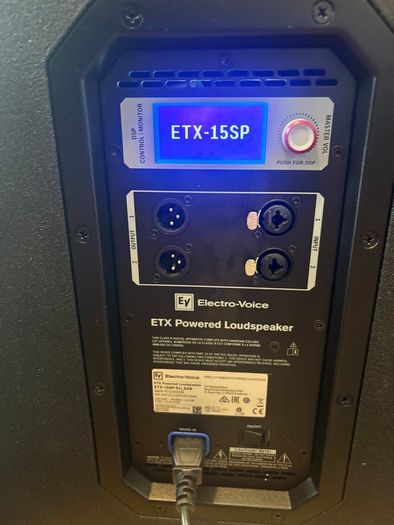 Electro-voice Etx-12p + Ev Etx-15sp + Covers